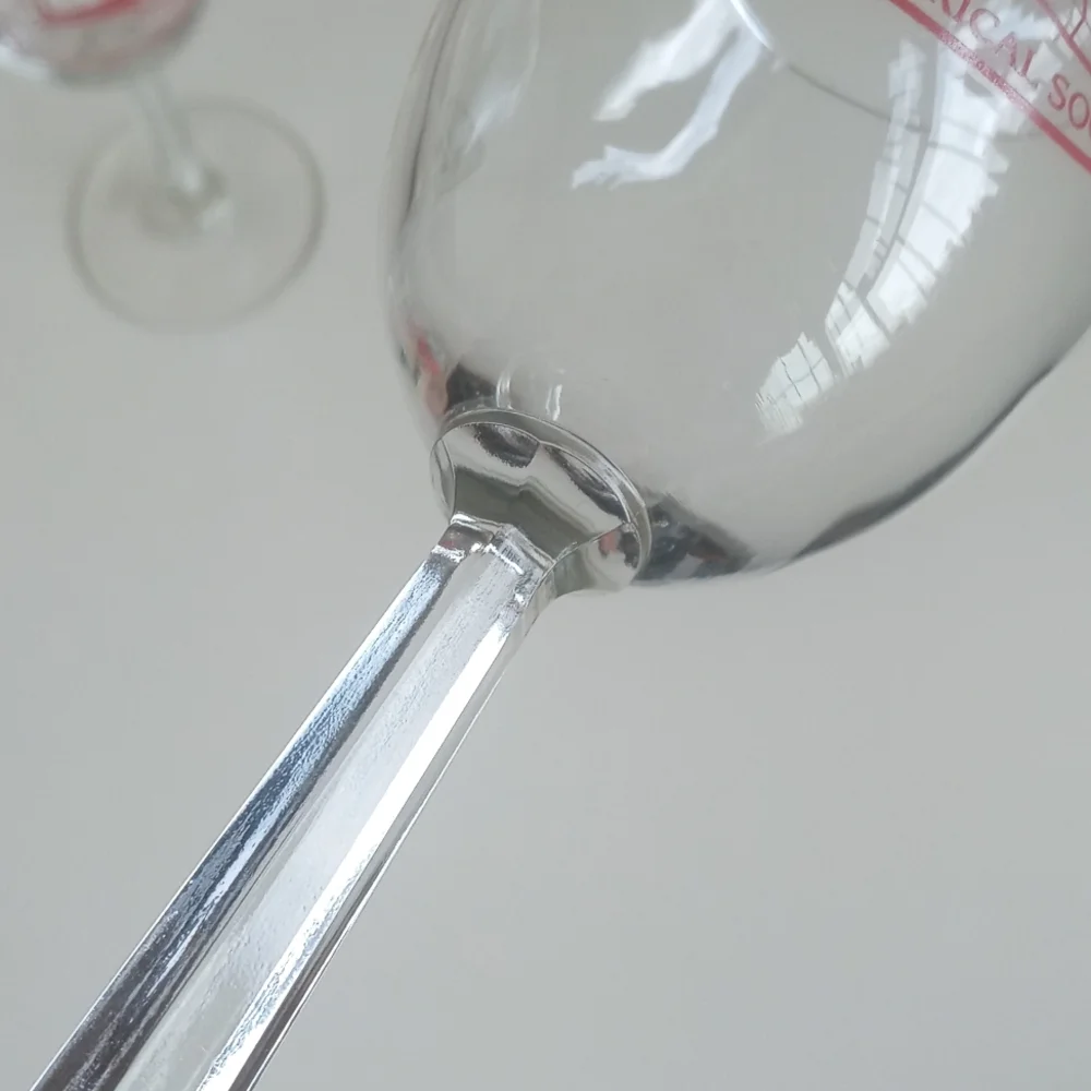 Vintage Aviation Wine Glasses Set of 2